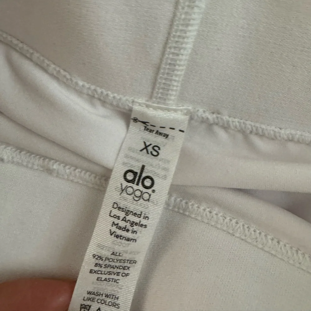 ALO Yoga White Mini Skirt